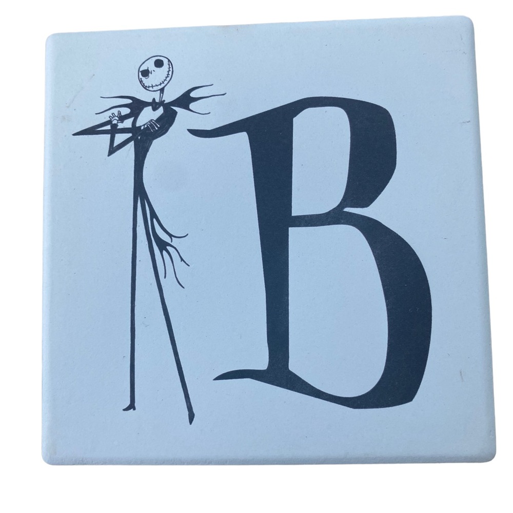 DISNEY “B” The Nightmare Before Christmas Set of 4 Coasters